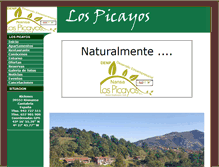 Tablet Screenshot of lospicayos.com